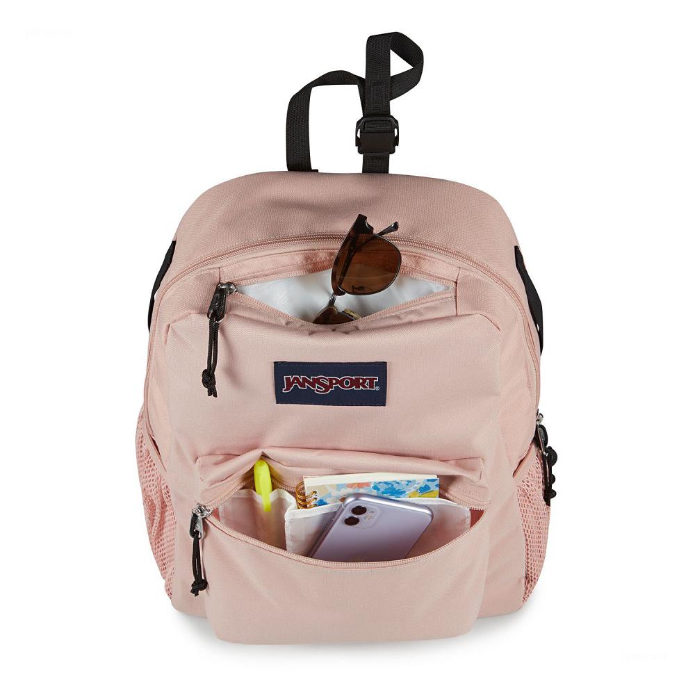 Sac à Dos Scolaire JanSport CENTRAL ADAPTIVE Rose | NHZ-40461974